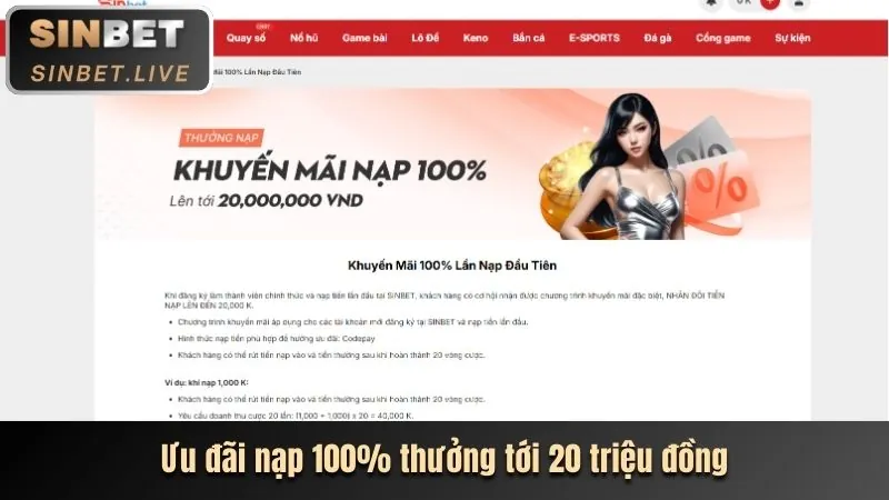 Ưu đãi nạp hàng ngày Awin68